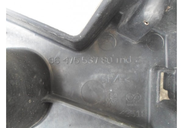 кріплення заднього бампера ліве Peugeot 407, 1.6hdi, 9647553780